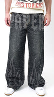 Inferno Crystal Denim - Black