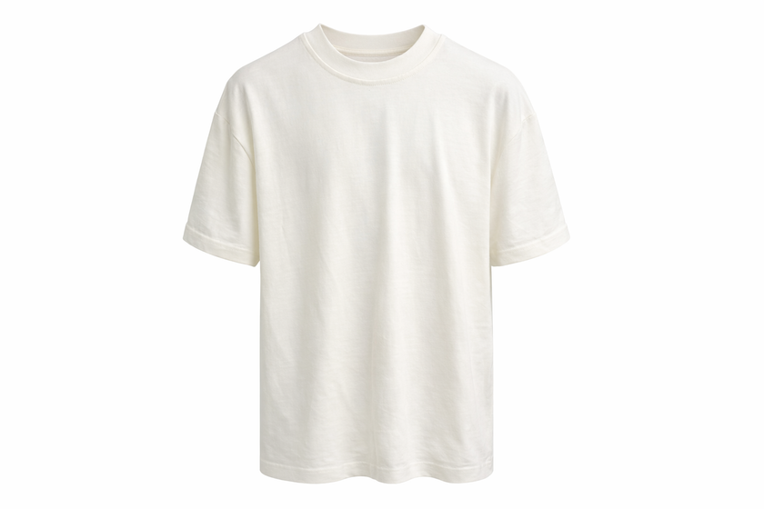 T-SHIRT ‘NEVER’ RETRO WHITE