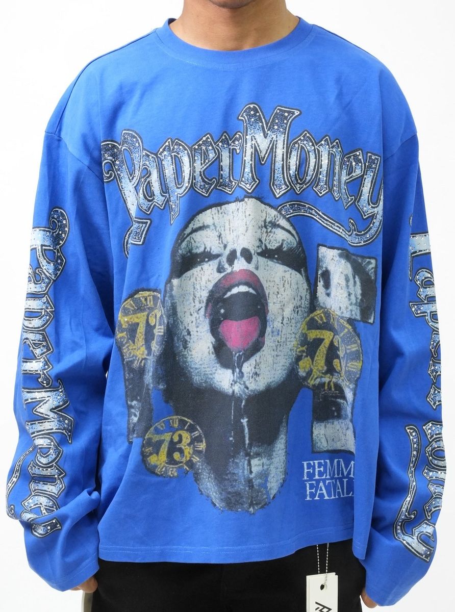 FEMME FATALE SHIRT BLUE