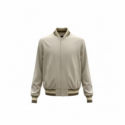 BEIGE JACKET COLLEGE PRIME