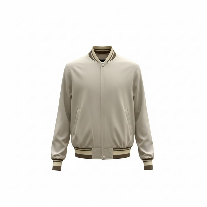 BEIGE JACKET COLLEGE PRIME