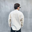 BEIGE WAFFLE LONG SLEEVE