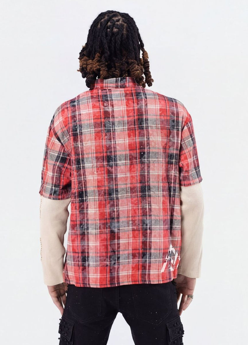 LAYERED FLANNEL