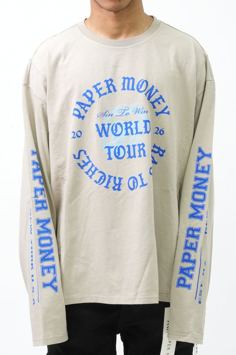 SIN TO WIN SHIRT BEIGE