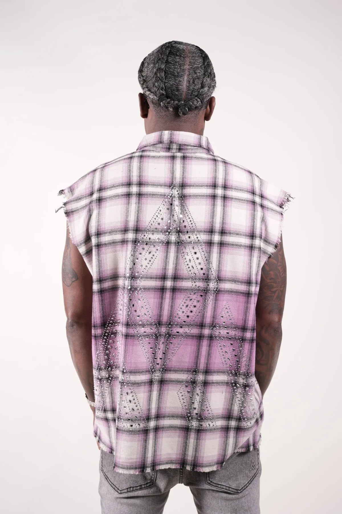 RHINESTONE FLANNEL