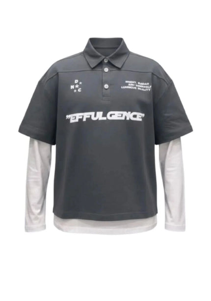 IRON LONG-SLEEVE POLO