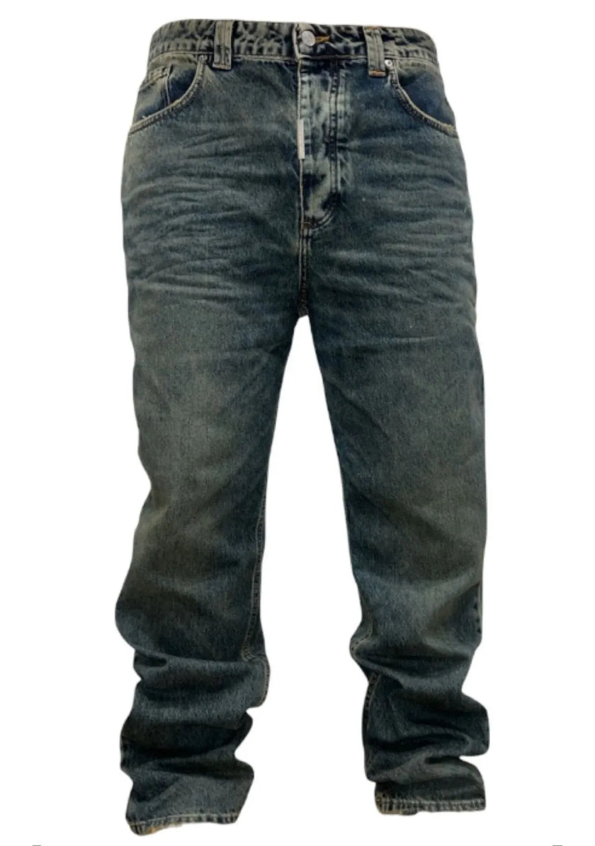 BAGGY WASH SANDBLASTED GOLD