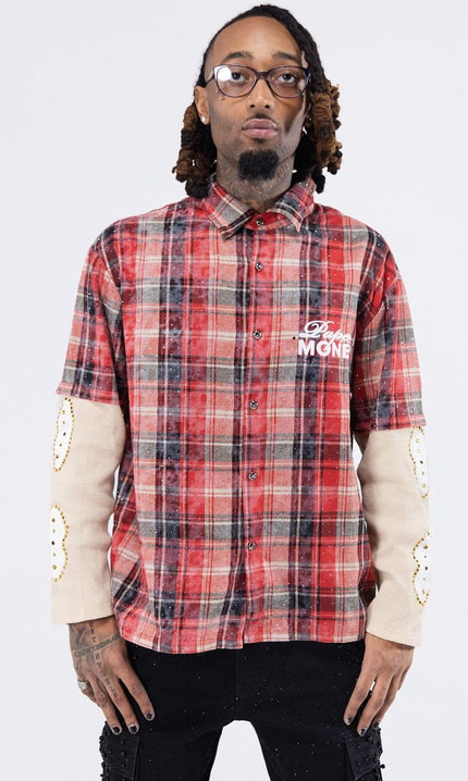 LAYERED FLANNEL