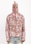 RUSTY SKELETON HALF ZIP HOODIE