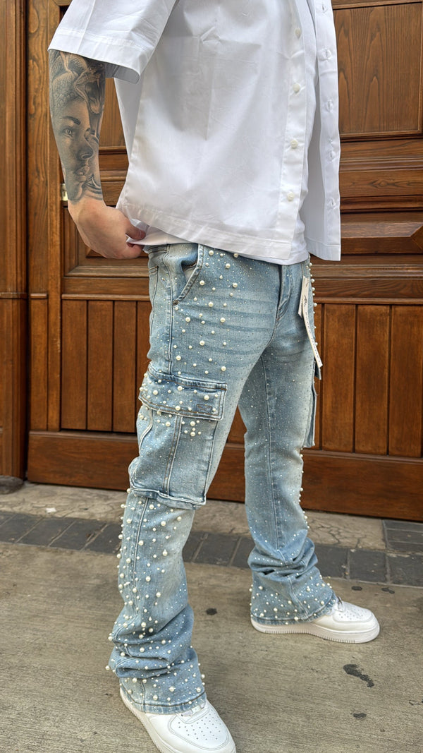 PEARL CRYSTAL BLUE CARGO PAPER MONEY