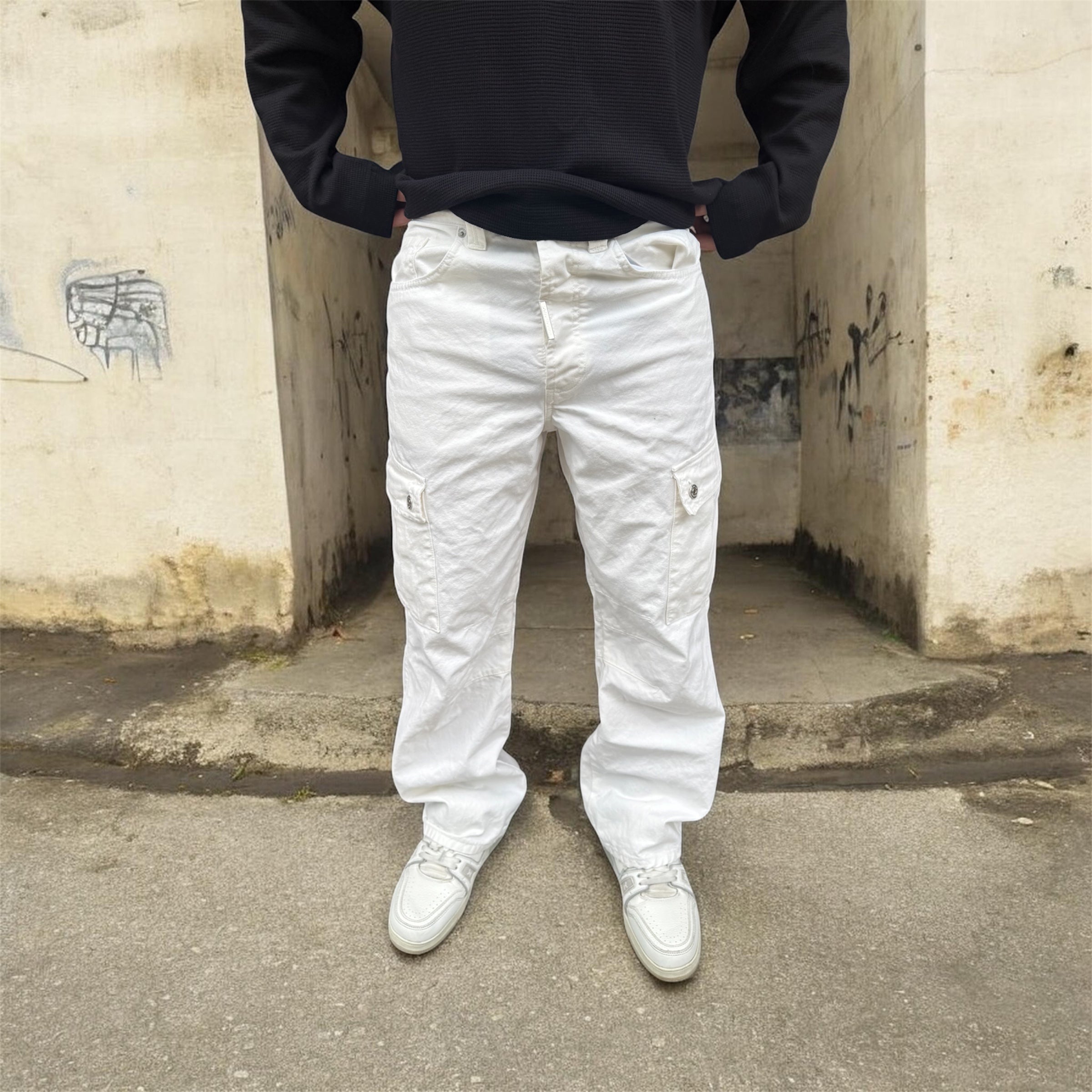 ‘OFF-WHITE’ CARGO JEANS