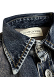 OVER SHIRT WASH SANDBLATED PLUM