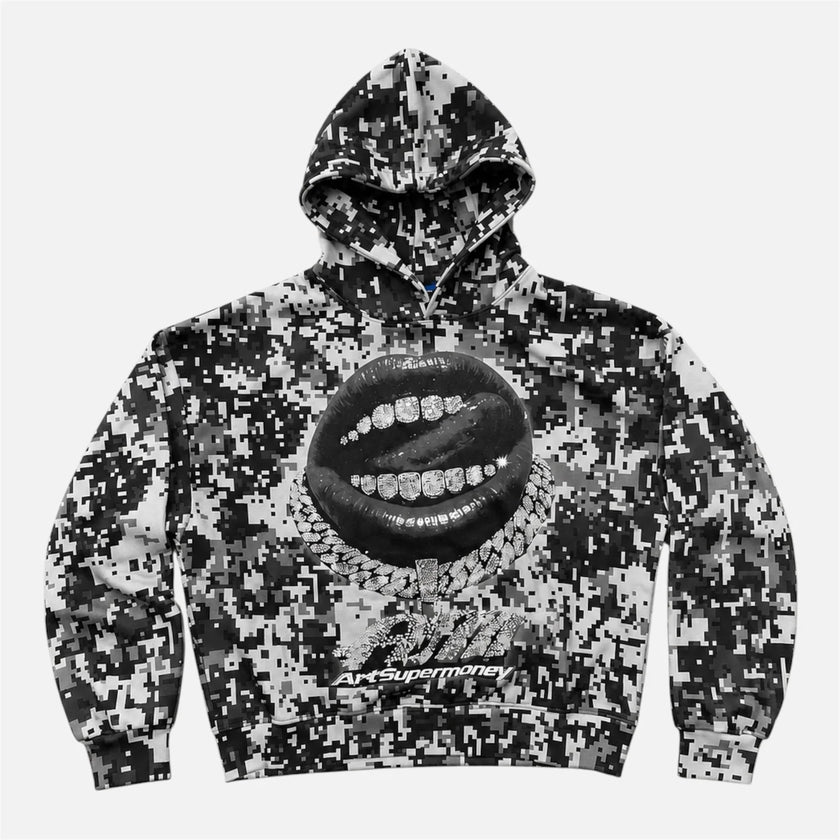 PIXEL HOODIE ARTSUPERMONEY