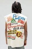 COUNTERFEIT SLEEVELESS Cream
