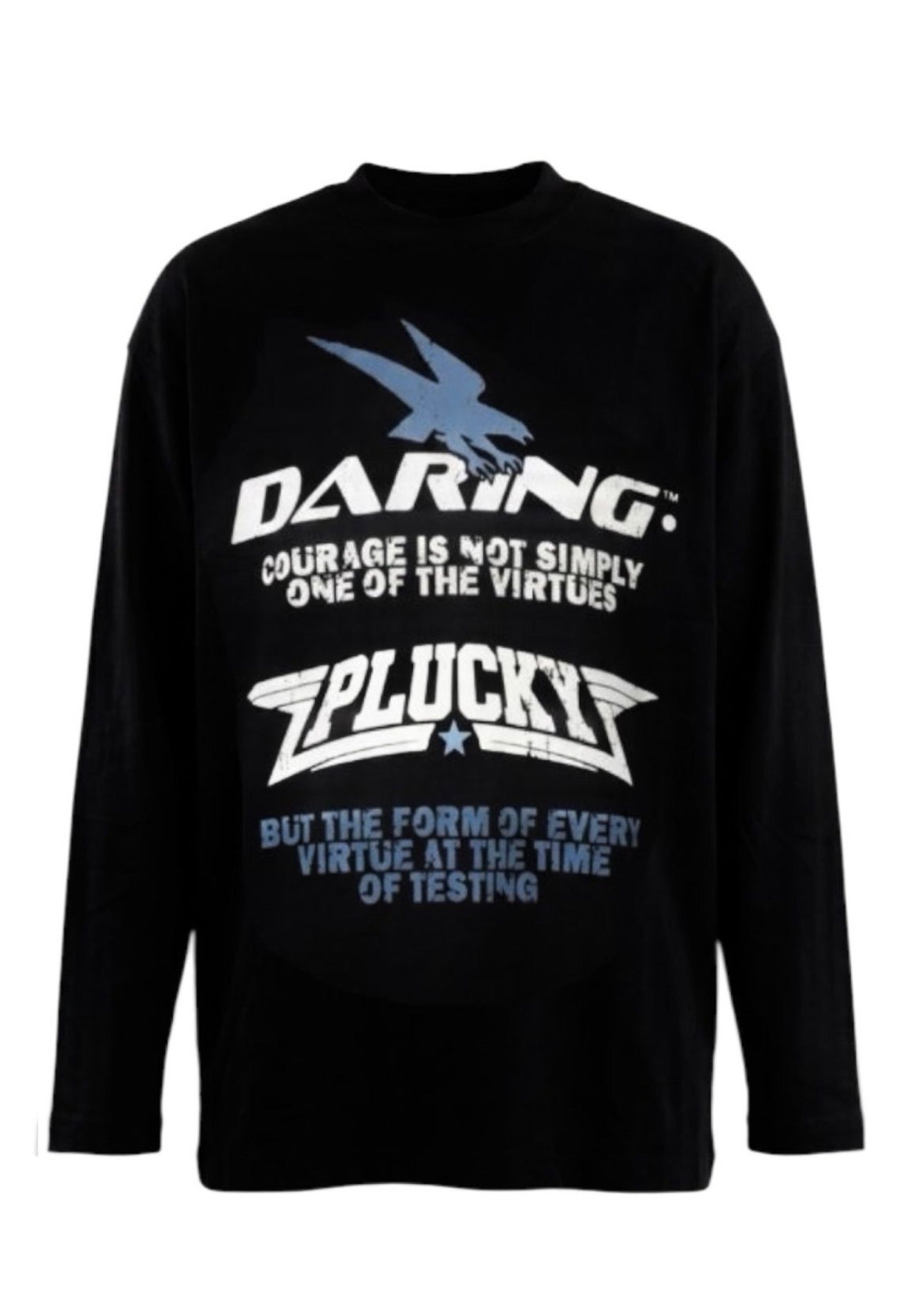 TEE DARING LONG-SLEEVE BLACK