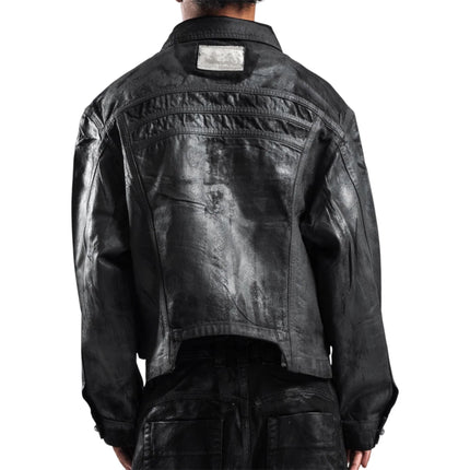 BLACK WAX JACKET