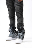 Dual Flames Pants - Black