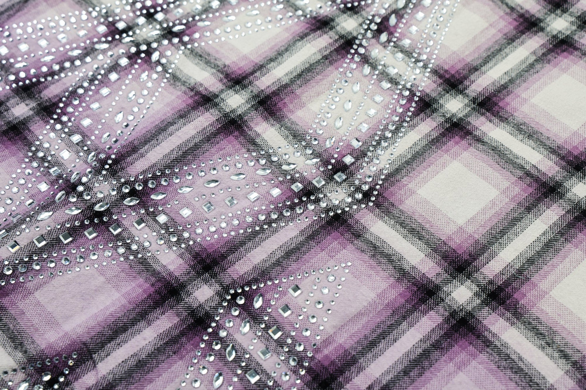RHINESTONE FLANNEL