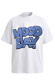 WHITE ‘MOOD DAY’ TEE