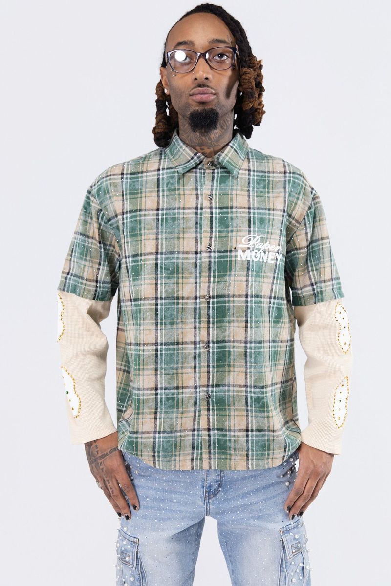LAYERED FLANNEL