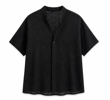 CAMICIA EFFETTO STROPPICCIATA
