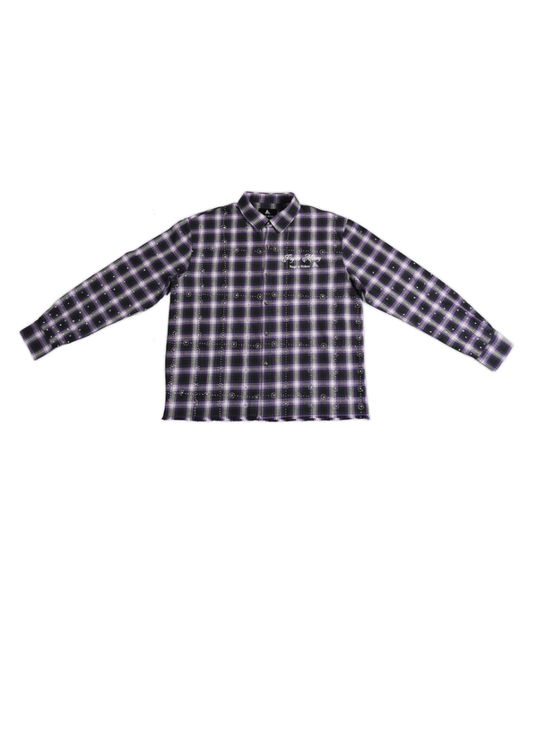 RHINESTONE FLANNEL