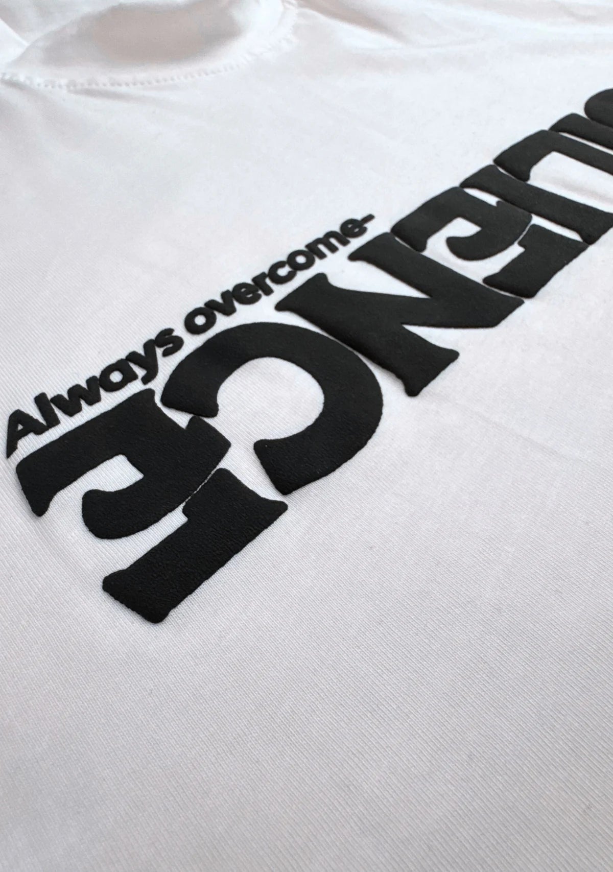 WHITE RESILIENCE T-SHIRT