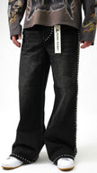 Outlaw Stud Denim - Black
