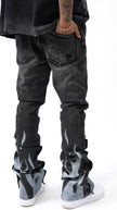 Dual Flames Pants - Black