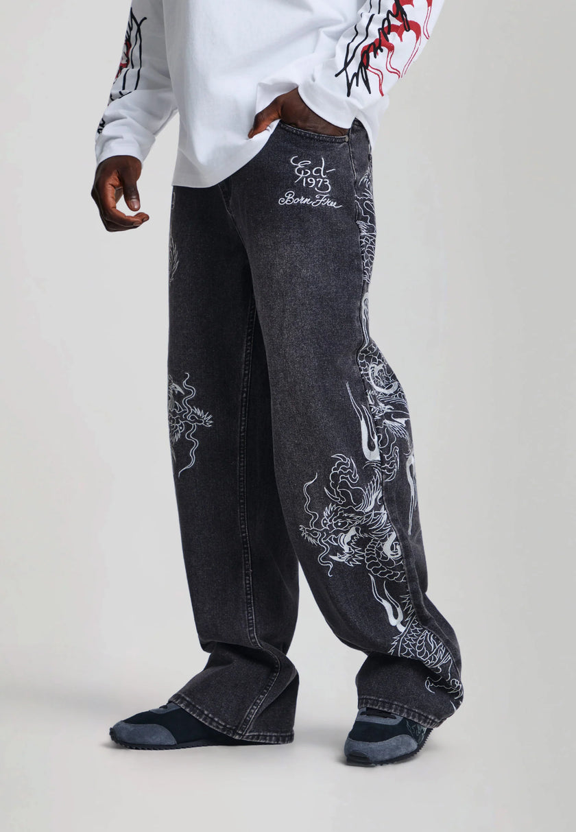 DRAGON FLARE JEANS