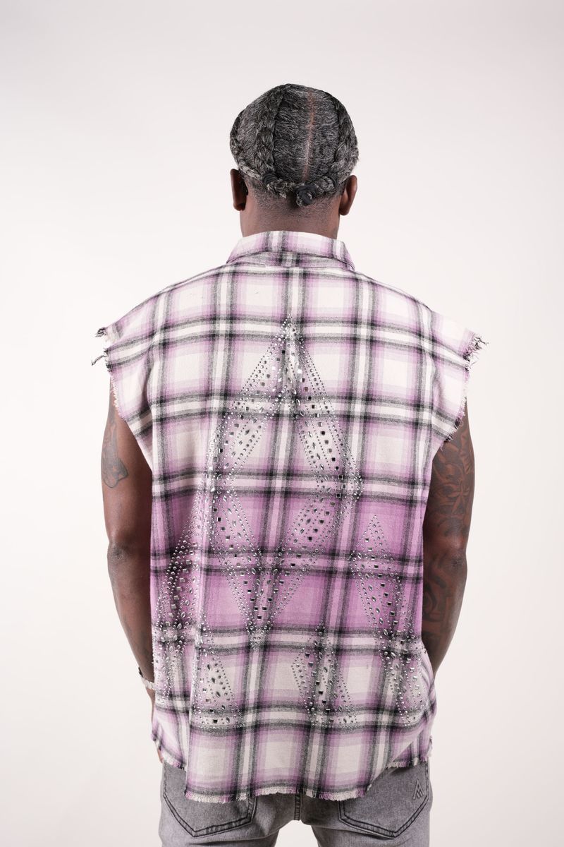 RHINESTONE FLANNEL
