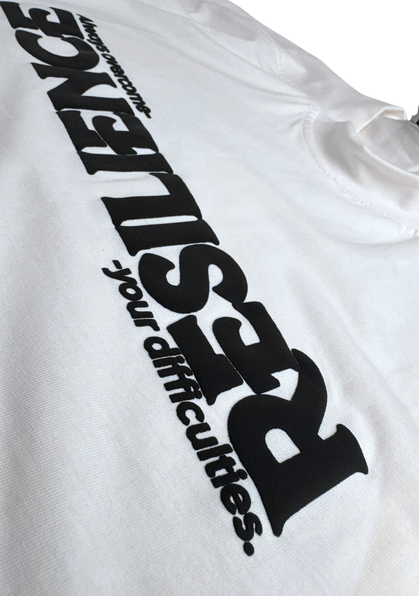 WHITE RESILIENCE T-SHIRT