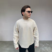 BEIGE WAFFLE LONG SLEEVE
