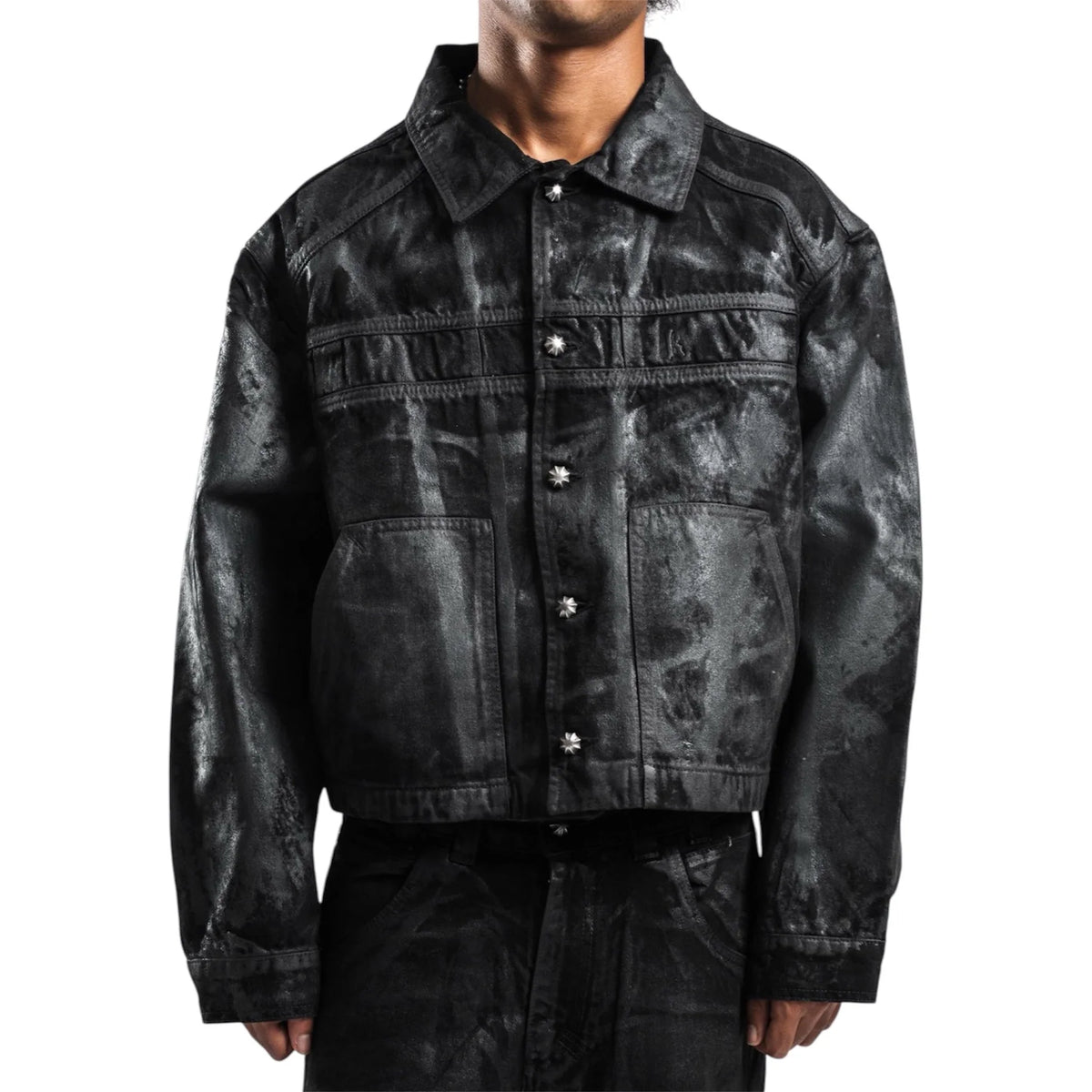 BLACK WAX JACKET