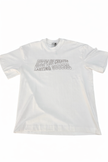 WHITE ‘DISCIPLINE’ T-SHIRT