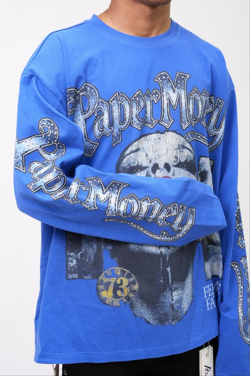 FEMME FATALE SHIRT BLUE