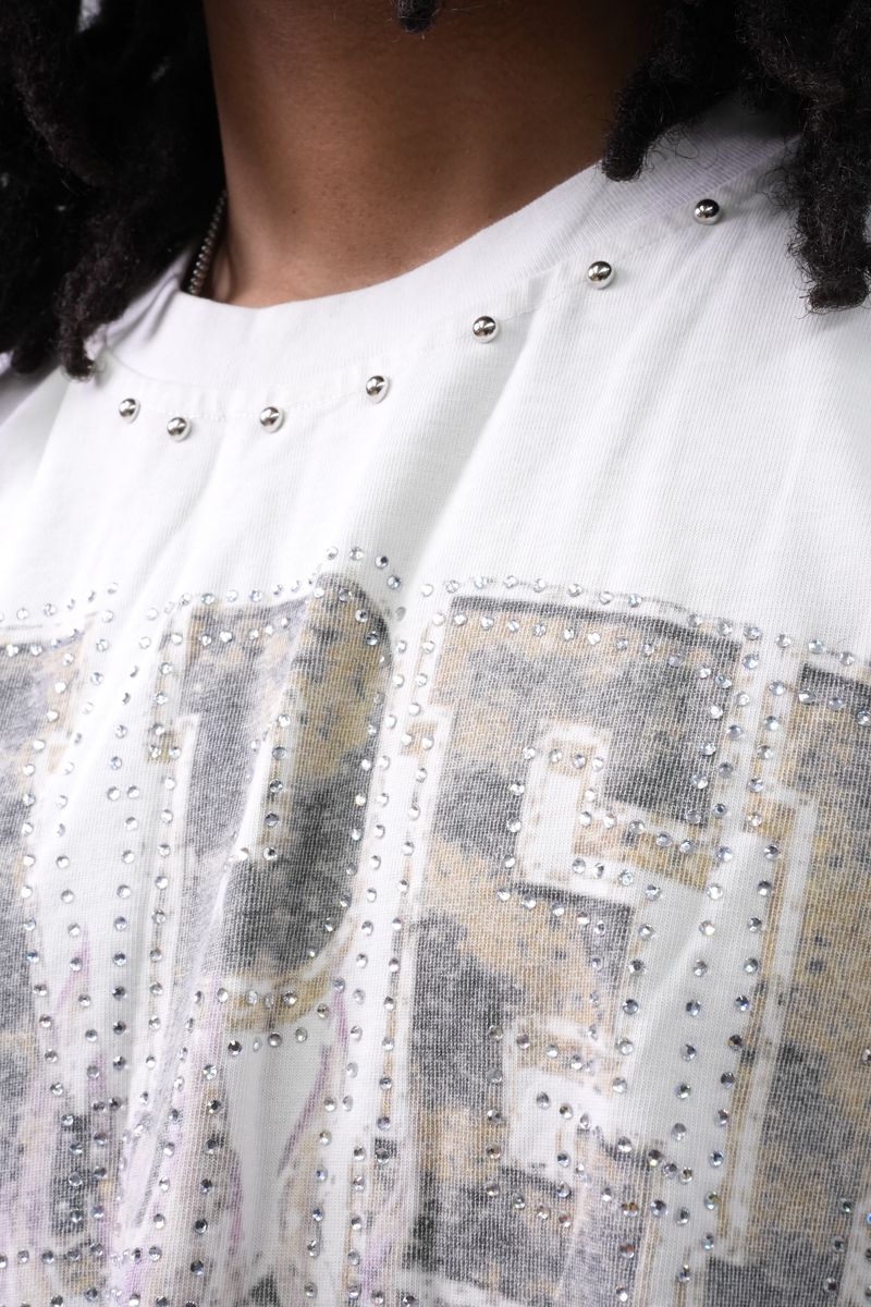 PM080 FOR THE DOGS 2 SHIRT WHITE