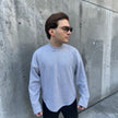 WAFFLE GREY LONG SLEEVE