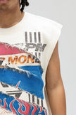 COUNTERFEIT SLEEVELESS Cream