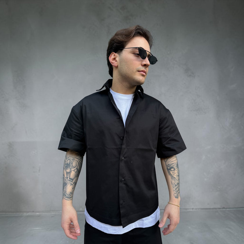 BLACK SHIRT WHY NOT BRAND