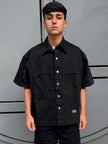 DENIM BLACK SHIRT