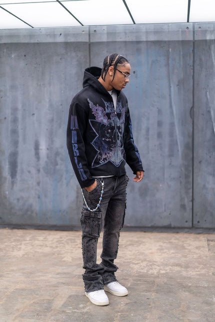 CRYSTALLIZED PEARL JEANS