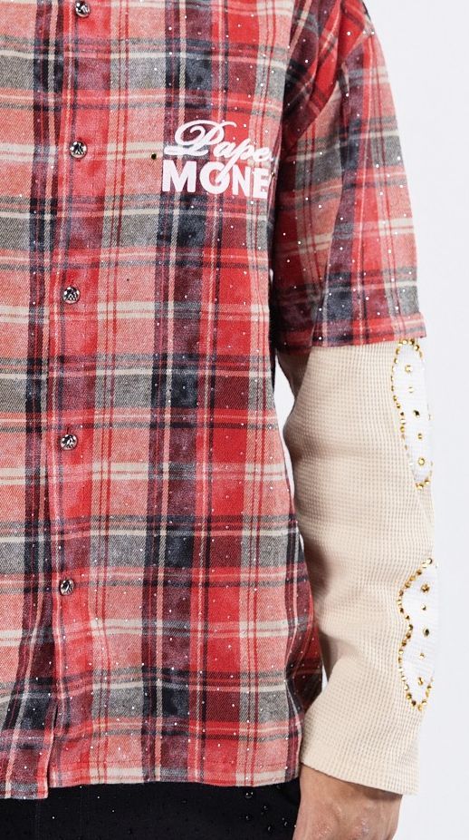 LAYERED FLANNEL