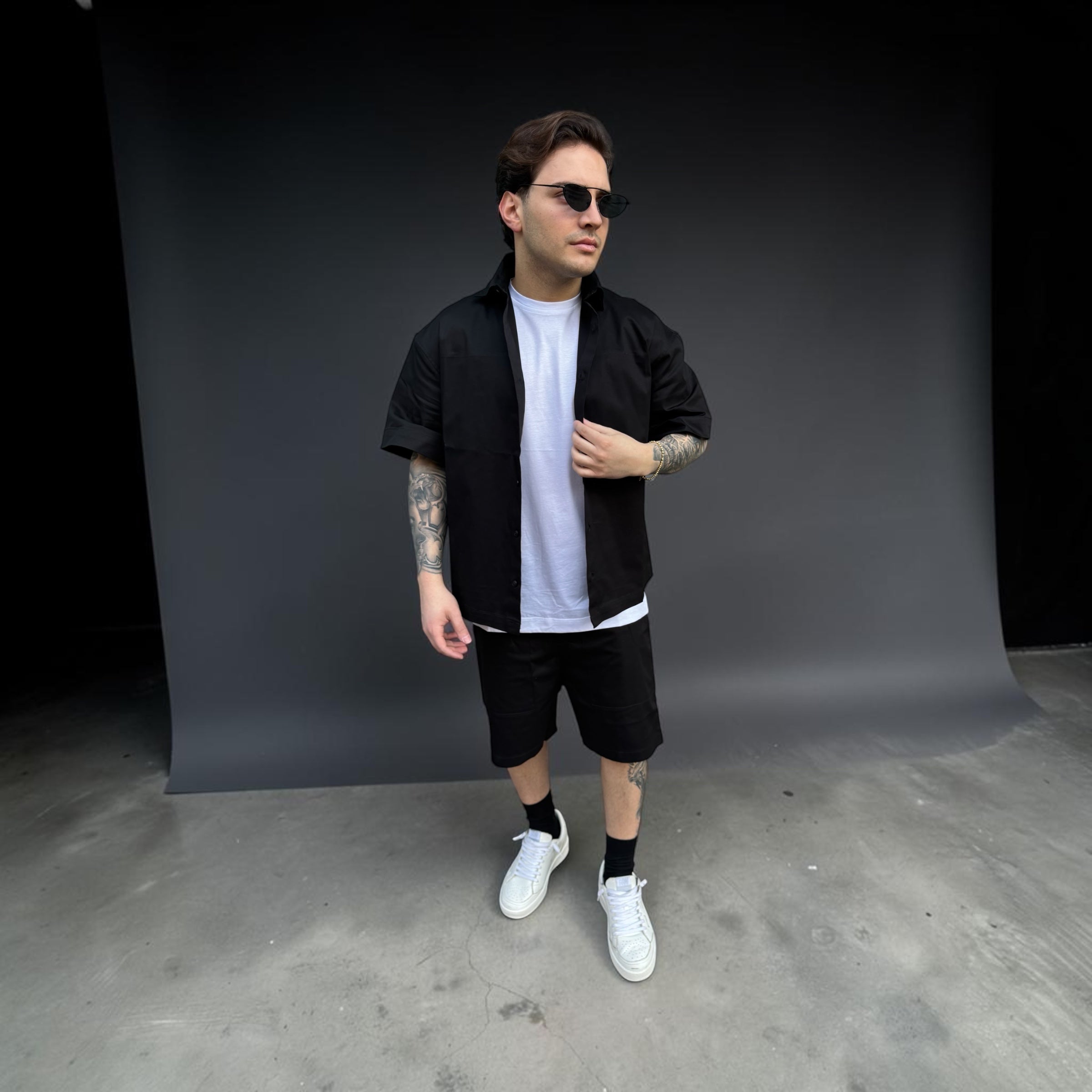 BLACK SHIRT WHY NOT BRAND