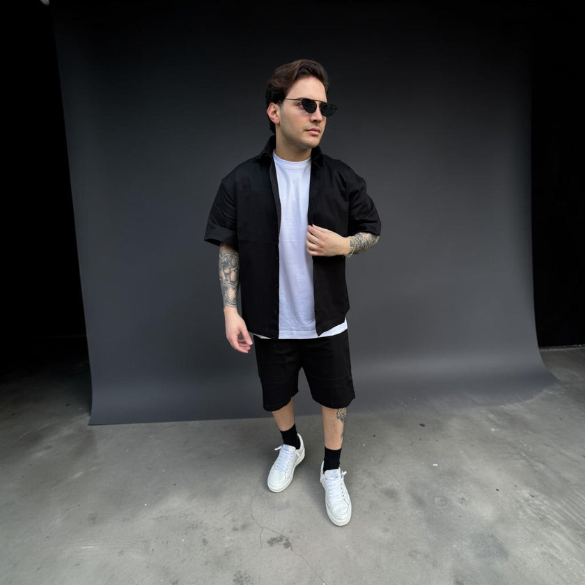 BLACK SHIRT WHY NOT BRAND
