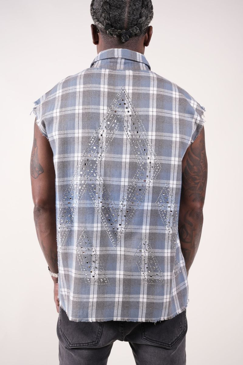 RHINESTONE FLANNEL