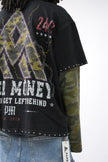 PM080 FOR THE DOGS 2 SHIRT BLACK