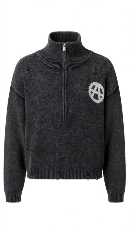 ANARCHY SWEATER BLACK
