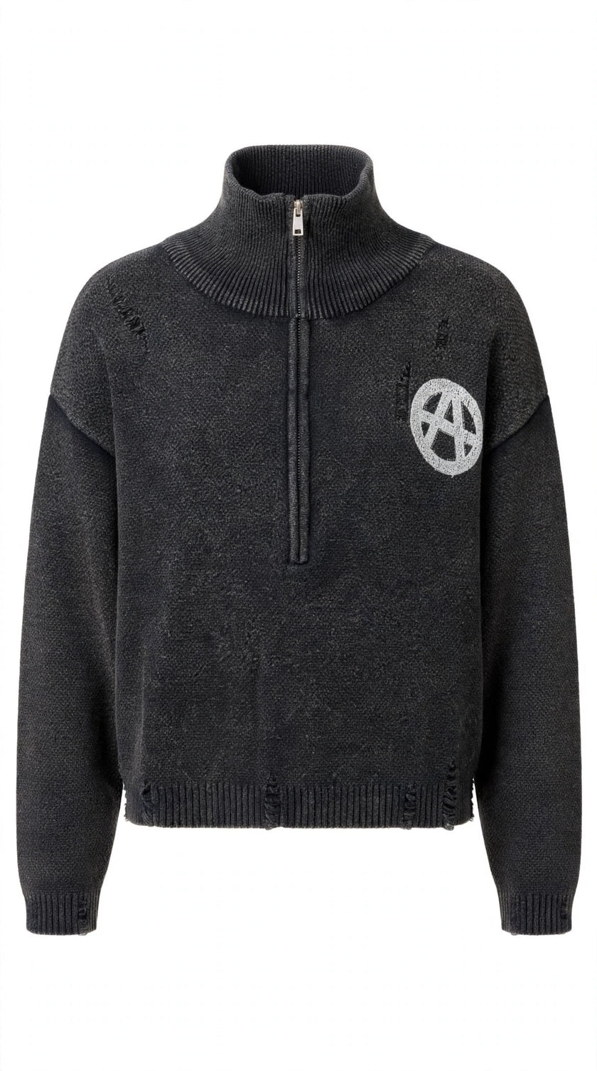 ANARCHY SWEATER BLACK