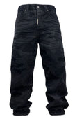 CAMO PIXEL BAGGHY BLACK